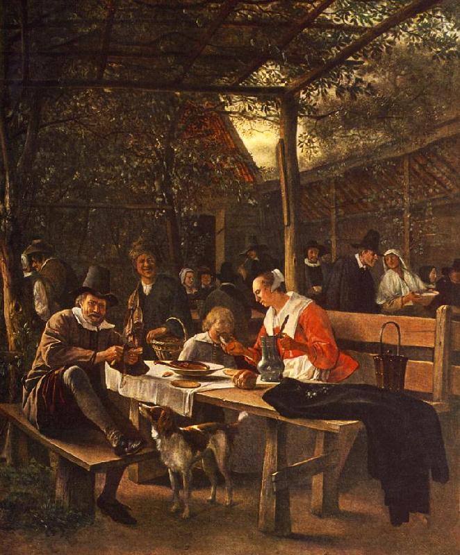 Jan Steen The Picnic China oil painting art